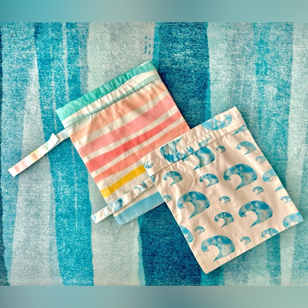Waterproof Zippered Swimsuit Wet Bags – Travel Pouches